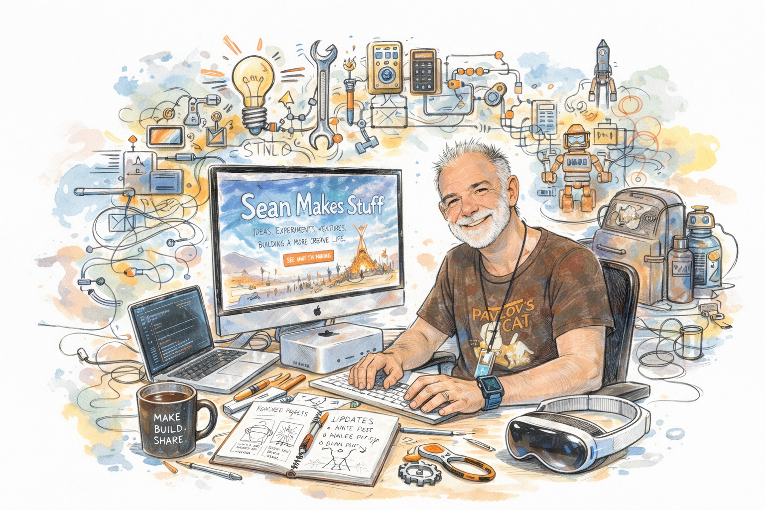 Sean Makes Stuff - Ideas, experiments, ventures. Building a more creative life.