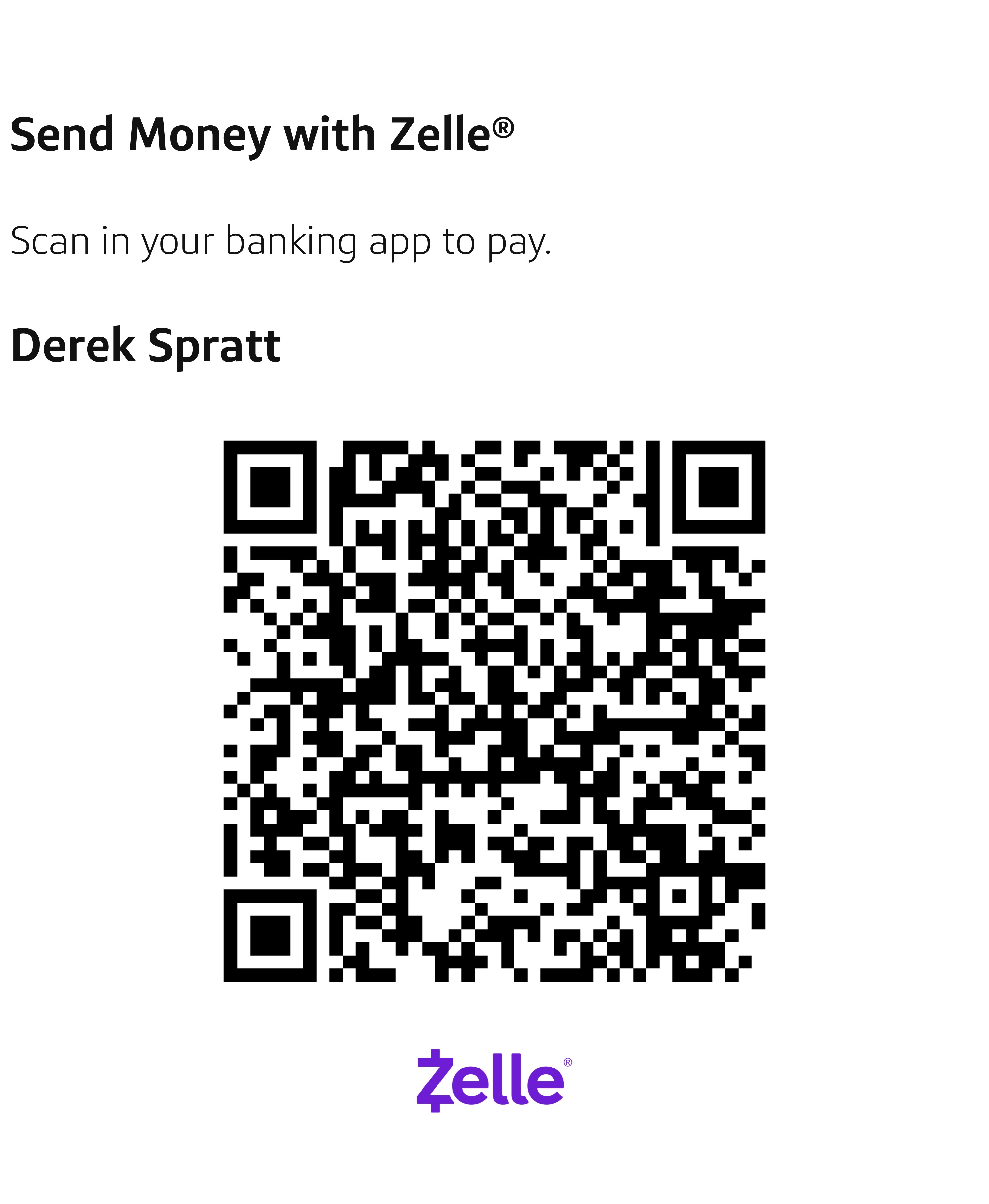 Zelle QR code